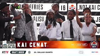 KAI CENAT LBA DRAFT DAY... (GONE CRAZY)....