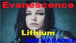 Evanescence - Lithium - Karaoke Lyrics Instrumental