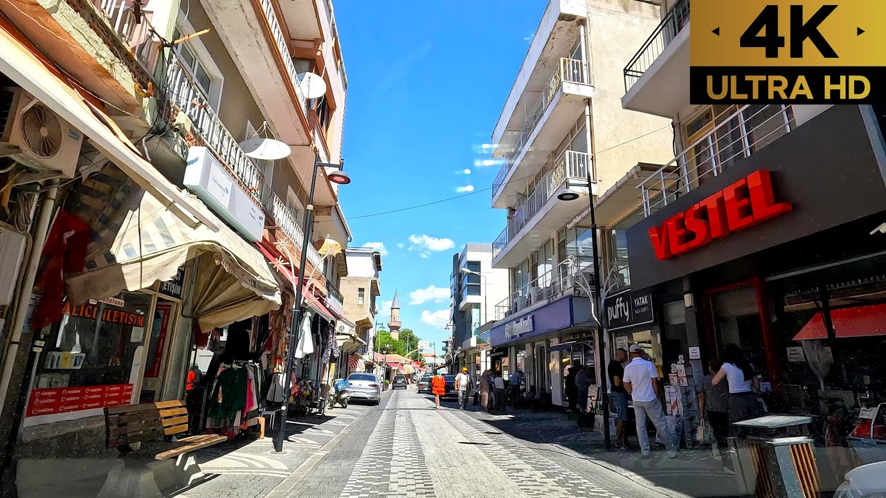 Çanakkale Ezine | Ezine Çarşı ve Şehir Merkezi Turu | Ezine Driving Tour | 4K | 60fps | 2025 |