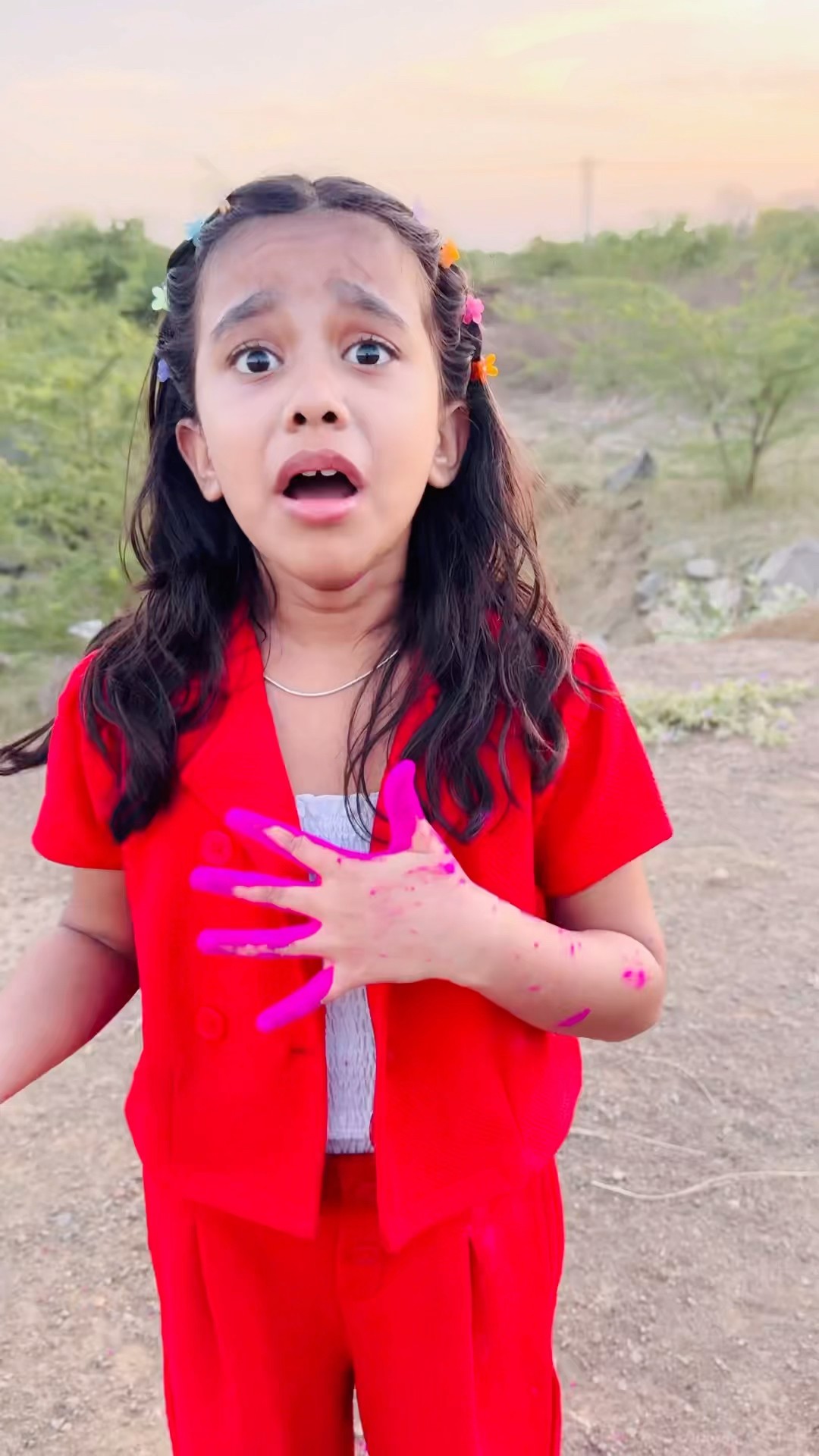 Holi pr mummy ko kya ho gya?? #shorts #thegeetagurjar