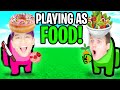 Can We Beat AMONG US But We're FOOD!? (FUNNY NEW CUSTOM SKINS!)
