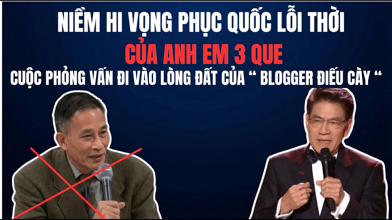 Tham Vọng Phục Quốc Lỗi Thời Của Anh Em Cali | Chuyện Đêm Khuya | Nguyễn Ngọc Ngạn