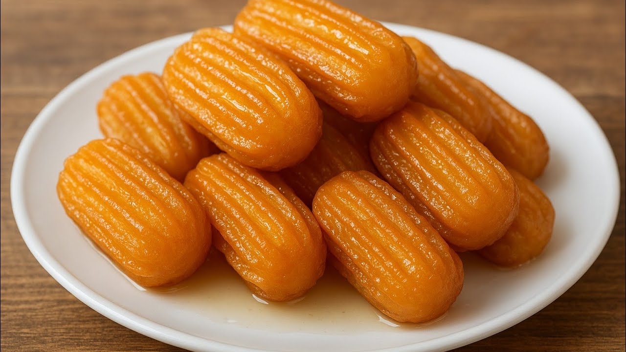 ​ULTRA CRISPY Tulumba Dessert Recipe (NEVER SOGGY!) 💯 | Authentic Turkish Fried Dough with Syrup