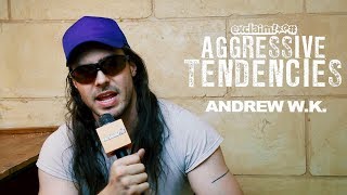 Andrew W.K. talks about his love for Obituary and John Tardy&#39;s unique voice | Aggressive Tendencies