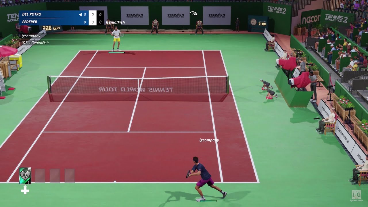 Tennis World Tour 2 - Online - Xbox Series XS Gameplay (1080p60fps)