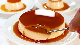 ミルクティープリンの作り方 How to make rich milk tea custard pudding