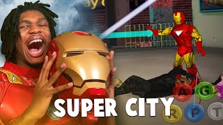 Becoming The New Iron Man! | Super City (Superhero Sim) #1 screenshot 2