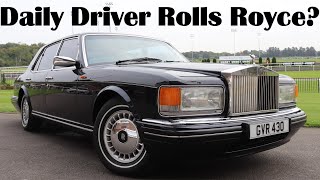Rolls Royce Silver Spirit – ежедневный водитель Rolls Royce? (Дорожные испытания Silver Spur, 1997 г.)