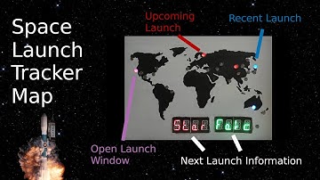 Space Launch Map! Track ALL global space launches instantly (part 1)