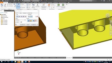 Autodesk Inventor Tutorial - Lego Brick Assembly