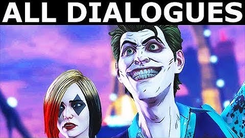 Villain Joker Ending - All Dialogues - BATMAN Season 2 The Enemy Within Episode 4: What Ails You