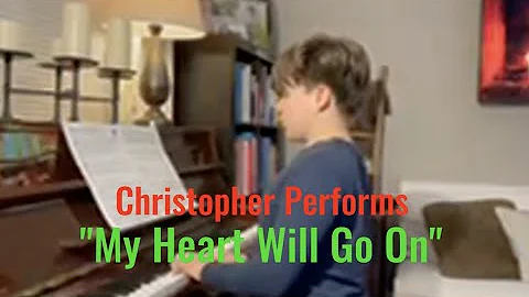 Christopher performs "My Heart Will Go On"