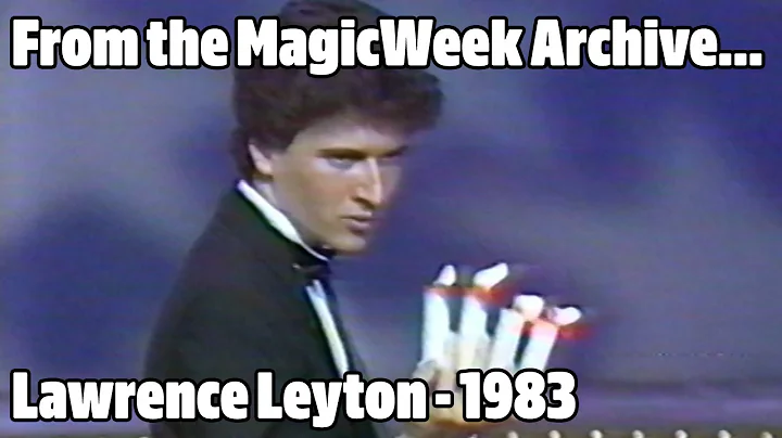 Lawrence Leyton - Magician - 1983