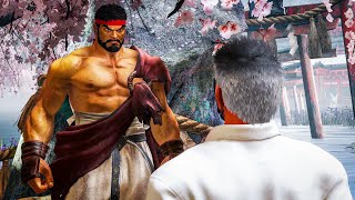 Street Fighter 6 - Ryu Struggles to Use a Smart Phone