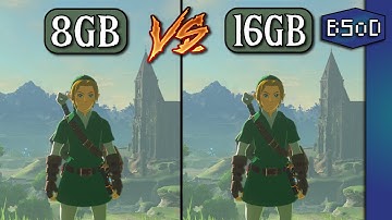 Cemu Emulator | How much RAM do you Need | 8GB vs  16GB