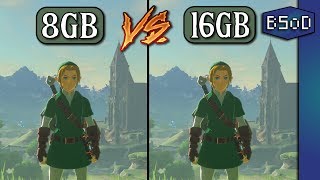 Cemu Emulator | How much RAM do you Need | 8GB vs  16GB