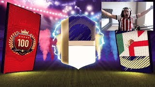 TOP 100 MONTHLY REWARDS!! ICON & 44 RED INFORMS IN A PACK! FIFA 18