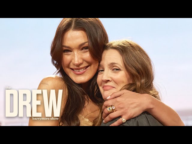 Bella Hadid Reflects on How Close She & Sister Gigi Hadid Have Become | The Drew Barrymore Show class=