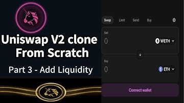 🚀 Creating a Uniswap Clone: Step-by-Step Tutorial 🦄 - Part 3 | Add Liquidity