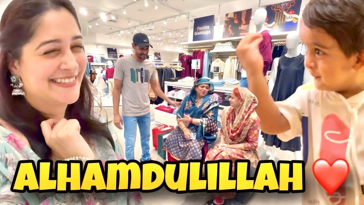Shopping Day | Mumani Ka Yakhni Pulao | Naye Kapde Aa gaye | Shoaib Ibrahim | Vlog