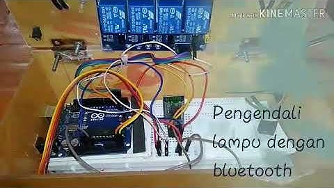 Project pengendali lampu menggunakan android berbasis arduino