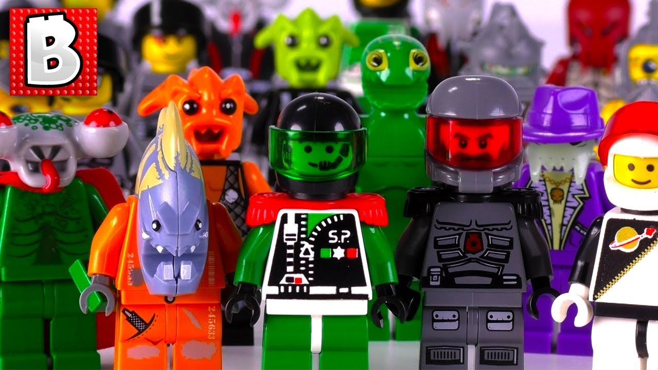 Every LEGO Space Police Minifigure Ever Made!!! | Collection Review