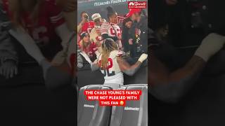 Chase Young’s family we’re not very pleased with this 49ers fan 😒 | NBC Sports Bay Area Content