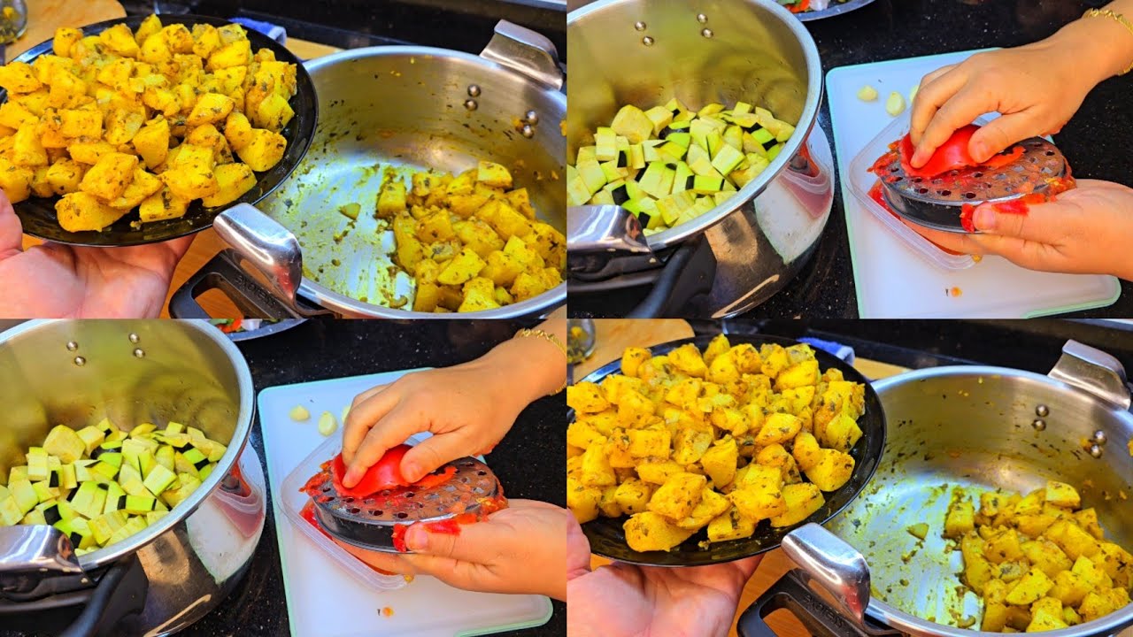 بطاطا مشرملة في عشرة دقائق بدون ولا قطرة ماء👌وحتى الزعلوك اكسبريس في رمشة عين بدون ماء