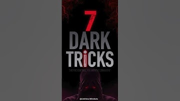 7 Dark Psychology Tricks People Use on You