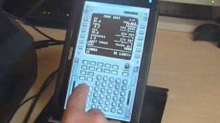 IFly 737 FMC on touchscreen