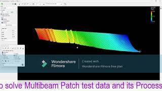 Multibeam Survey patch test data processing and Solving Net Worth