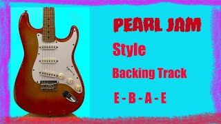 Pearl Jam Style Melodic Backing Track