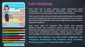 Contoh Template Powerpoint Presentasi Sidang Skripsi, Cocok untuk anda yang Pemula, Sibuk Bekerja