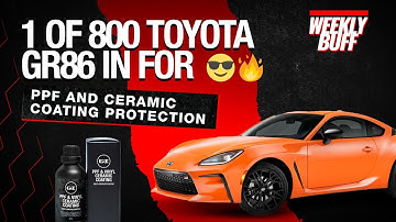 Toyota GR86 One of 800 👀🔥 GETS GLOSS IT COATING AND PPF PROTECTION 🔥 #lasvegas #GR86
