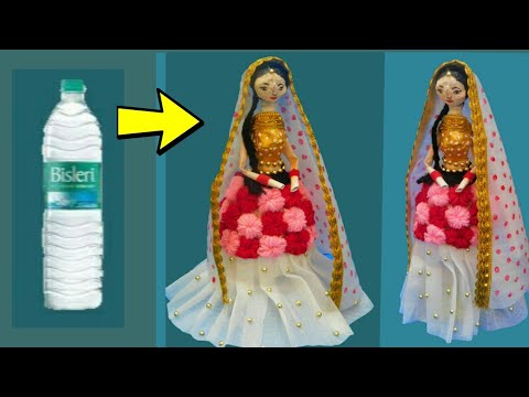plastic bottle doll making
