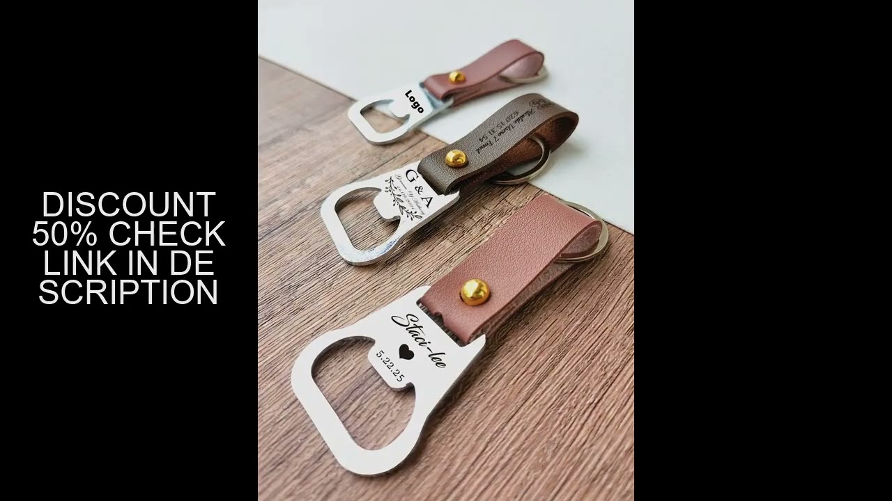 Personalized Wedding Favor Gift For Guests Keychain Bottle Opener Baptism Party Key Holder Communion