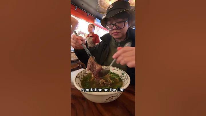 Back at the pho spot I still can’t pronounce 😅 Second visit = still worth it 🍜🔥 #pho #foodshorts