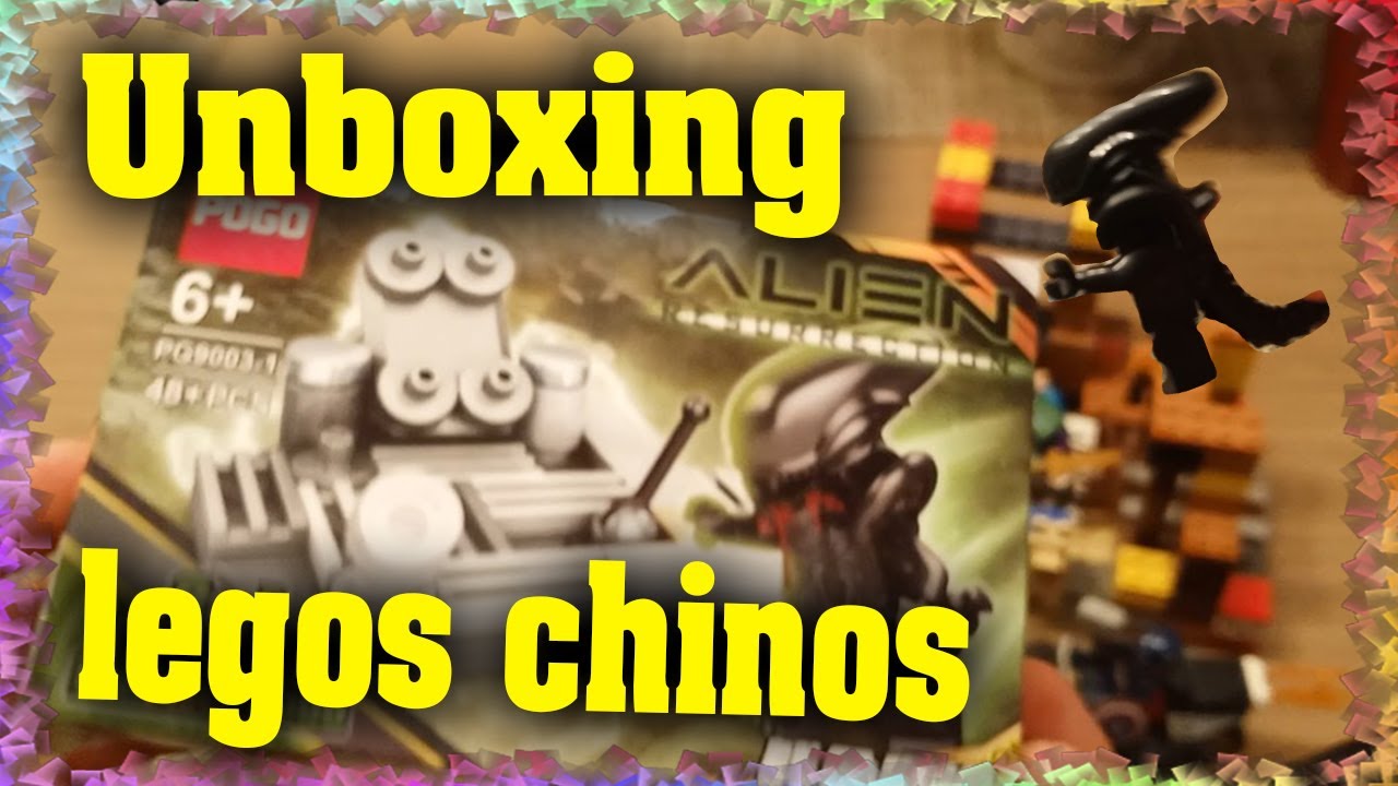 UNBOXING LEGOS BOOTLEG DE TIENDAS CHINAS (SAGA ALIEN) - YouTube