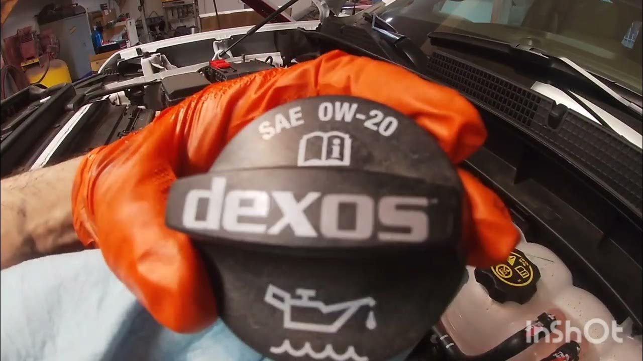 2021 GMC Sierra 1500 5.3 first oil change - YouTube