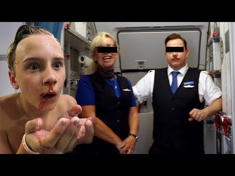 Video: Denna Man Var Tvungen Att Krypa Till Sin Flygning