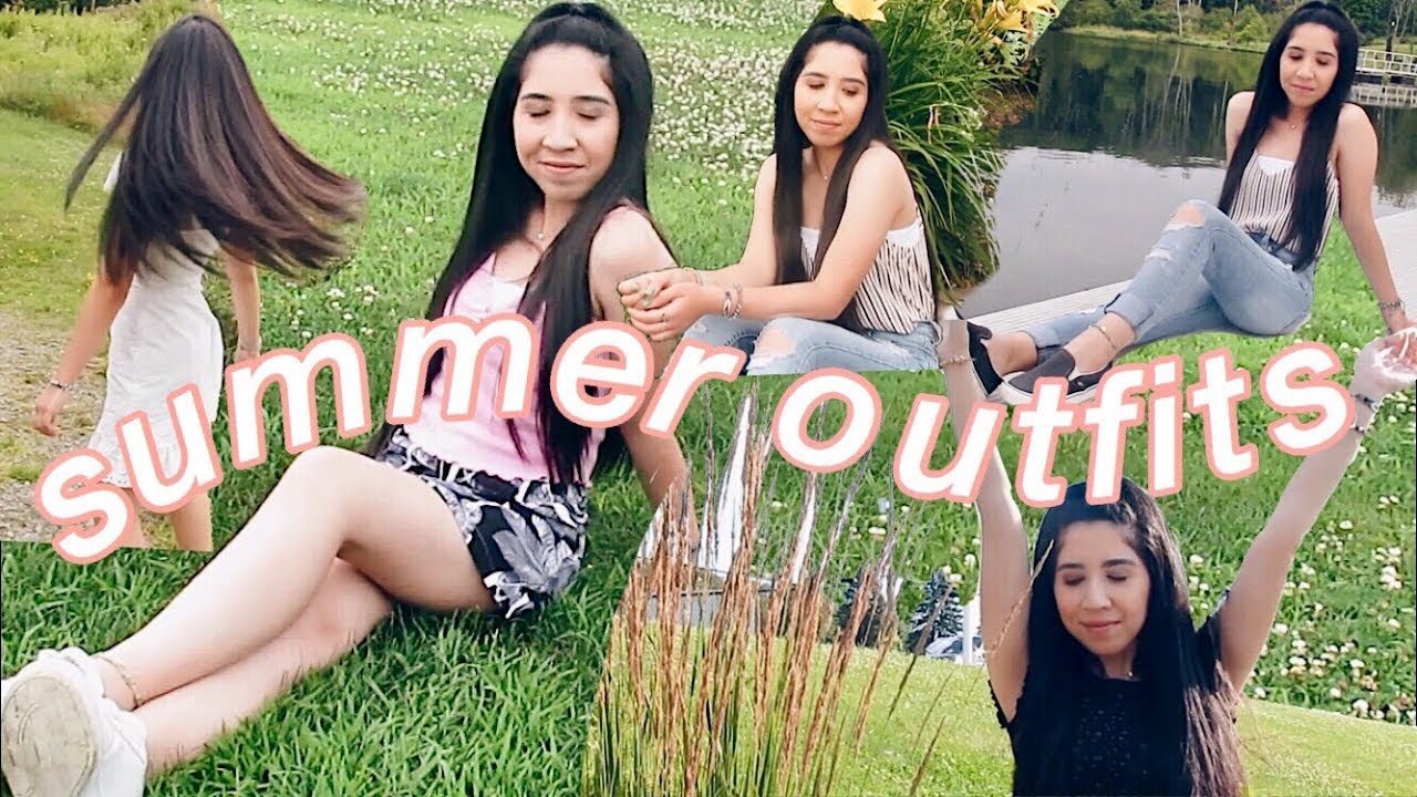 summer outfit ideas lookbook 2019 YouTube