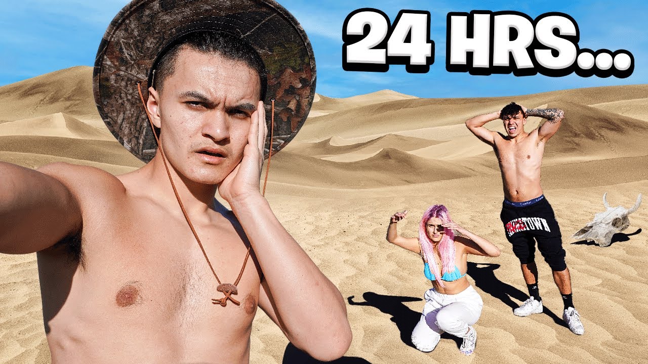 Surviving 24 Hours Straight In A Desert