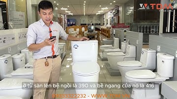 TDM.VN | Review bồn cầu nắp rửa cơ American Standard VF-2162SW (VF2162SW) nắp M4A839 dòng Loven mới