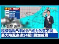 台灣颱風影響