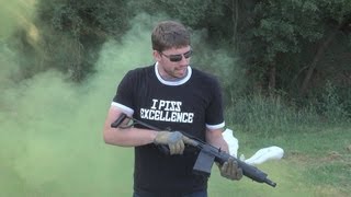 SAIGA-12 FULLY AUTOMATIC SHOTGUN!(FPSRussia Shirts: http://fpsrussia.spreadshirt.com/-C94489 CLICK TO TWEET: http://clicktotweet.com/2dx9J Twitter: http://twitter.com/THEFPSHOW FaceBook: ..., 2012-08-02T18:00:10.000Z)