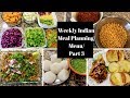 Weekly Indian Meal Planning, Full Week Menu and Prep -Part 3 ll ReallIfe Realhome