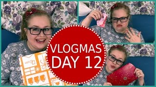 Vlogmas Day 12 2016 | Unboxing Friend Mail!