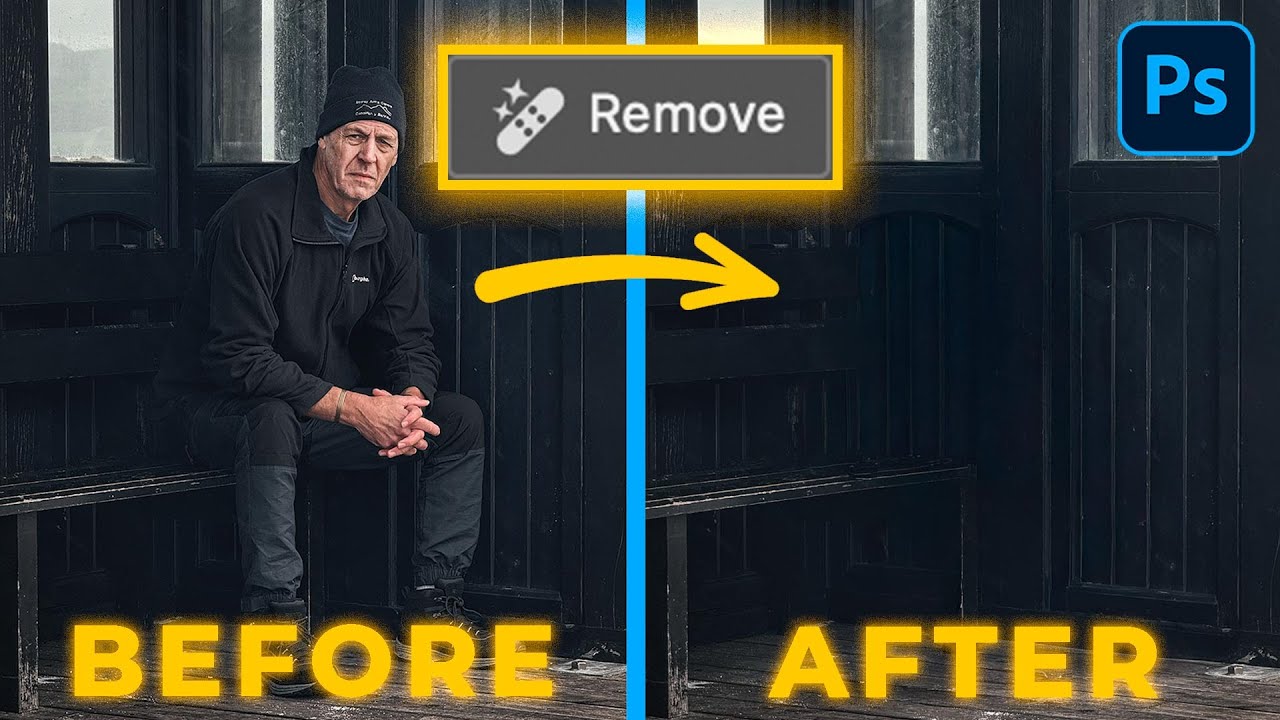 The AMAZING Remove Button 💥 NEW in Photoshop July 2025 ✅