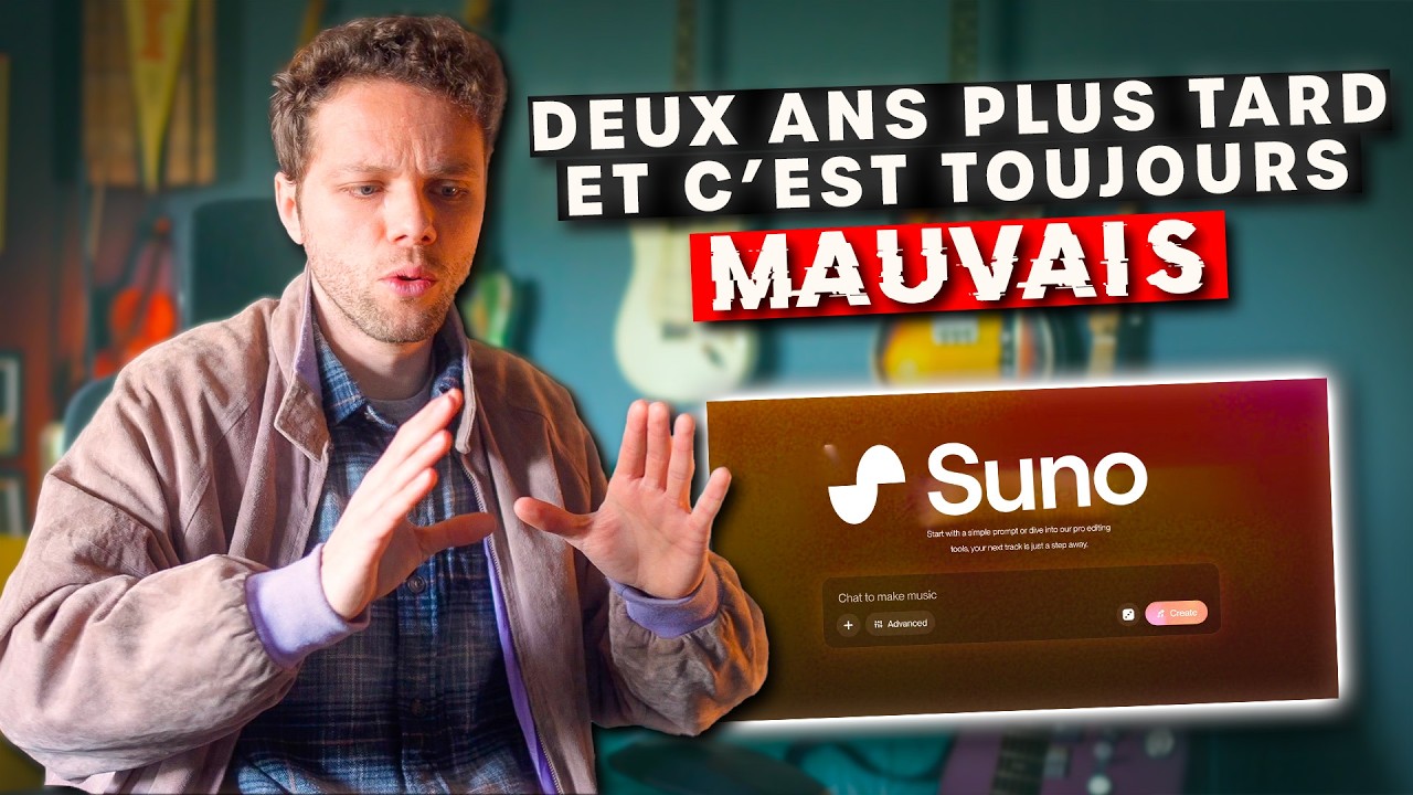 Pourquoi tout le monde SE FOUT un peu de l'IA MUSICALE ?