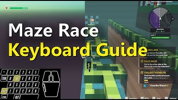 How to finish the Maze Race, Keyboard Guide - The Sandbox Alpha 2